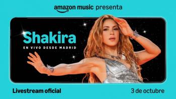 Amazon Music convierte la trayectoria de Shakira en una celebraci&oacute;n del talento femenino