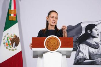 Sheinbaum reafirma compromiso de no repetir la represi&oacute;n del Estado a movimientos sociales en aniversario de Tlatelolco