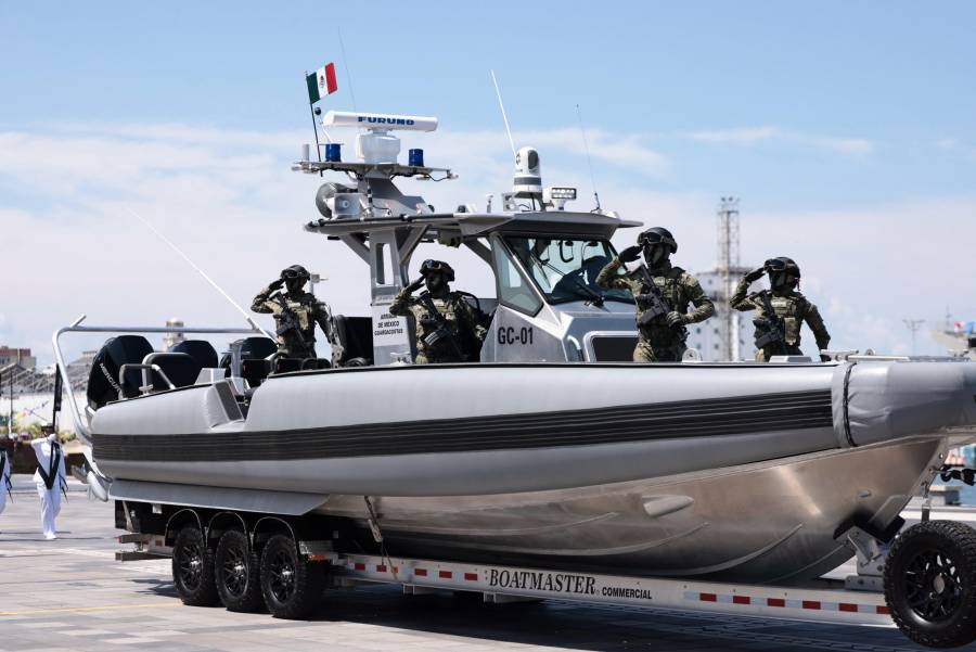 Armada de México refrenda compromiso con la soberanía y protección de la población