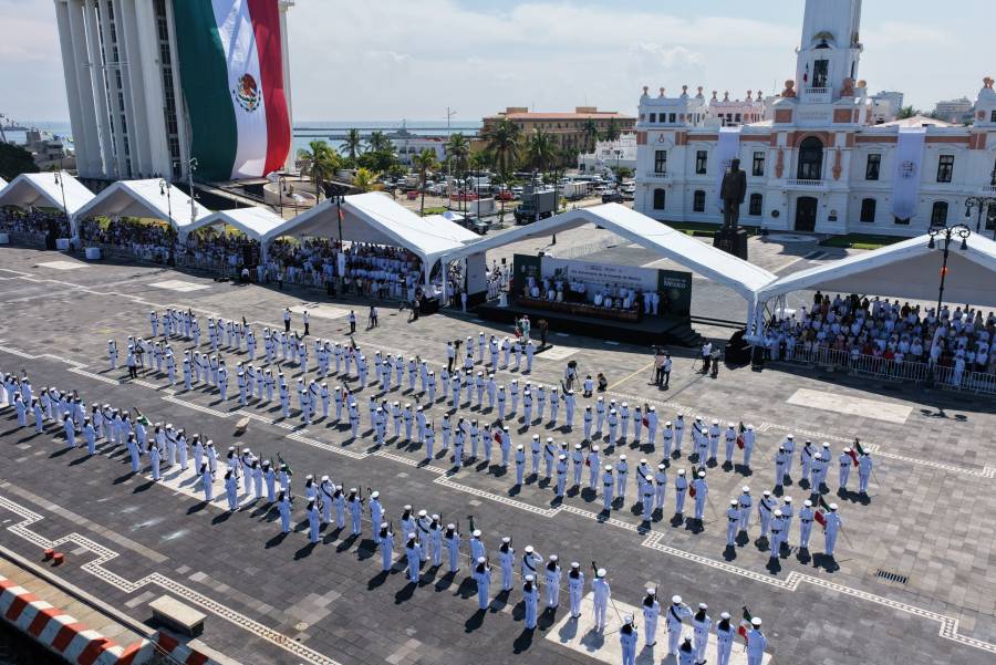 Sheinbaum reconoce a Fuerzas Armadas por defender la soberanía y auxiliar al pueblo