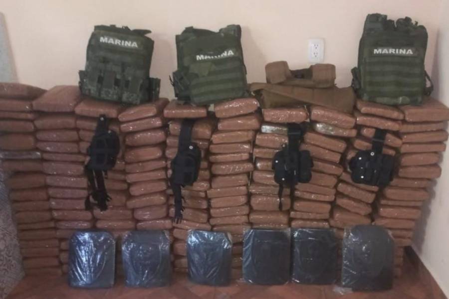 Decomisan arsenal, narcóticos y equipo para robo de combustible en operativo conjunto en Juchitán