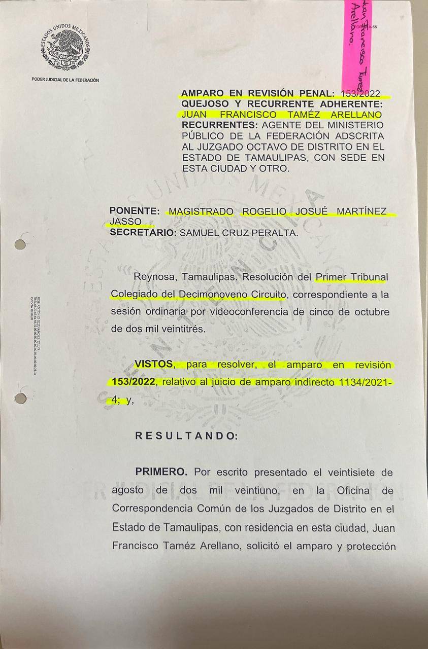 Pruebas confirman que Cabeza de Vaca es perseguido político y mediática del Estado, señala defensa