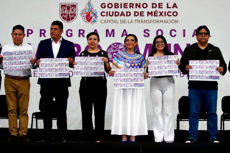 Impulsa Clara Brugada Programa Mercomuna para beneficiar a más de 600 mil Familias y 60 mil Comercios