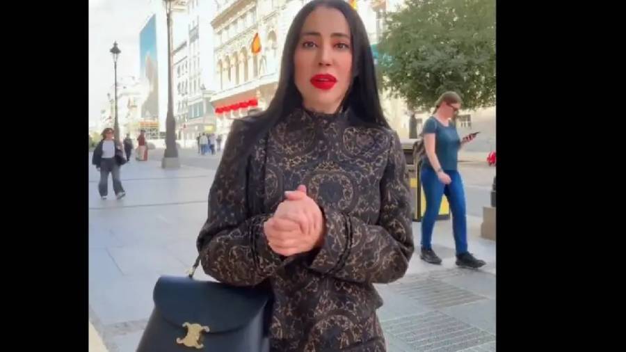 Sandra Cuevas inicia estudios en Madrid mientras mantiene su proyecto político rumbo a la CDMX en 2030