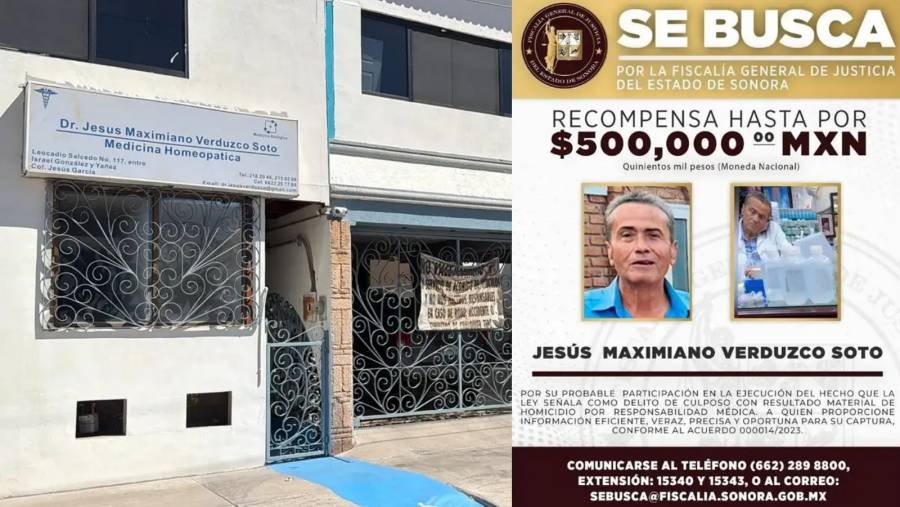 Médico buscado por caso de “sueros vitaminados” en Sonora se entrega tras meses prófugo de la justicia