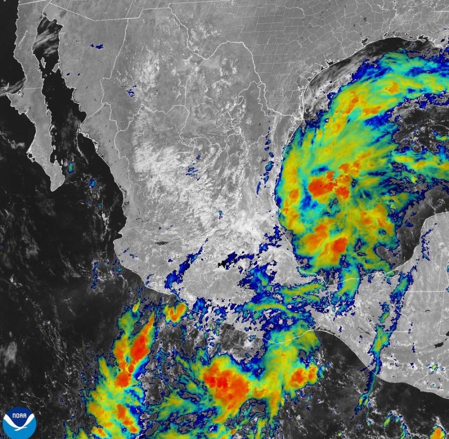 SMN vigila posible formación simultánea de dos ciclones; “Isaías” y “Simón” podrían impactar a México