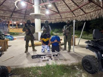 Ejeacutercito de Ecuador toma control de hacienda vinculada al CJNG y detiene a dos personas en Guayas