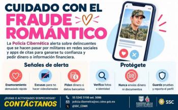 Polic&iacute;a Cibern&eacute;tica alerta por estafas sentimentales con perfiles militares falsos en redes sociales y aplicaciones de citas