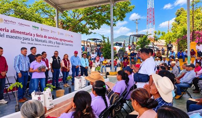 Beneficia Agricultura a familias de Olinalá, Guerrero, con 21 toneladas de maíz y frijol