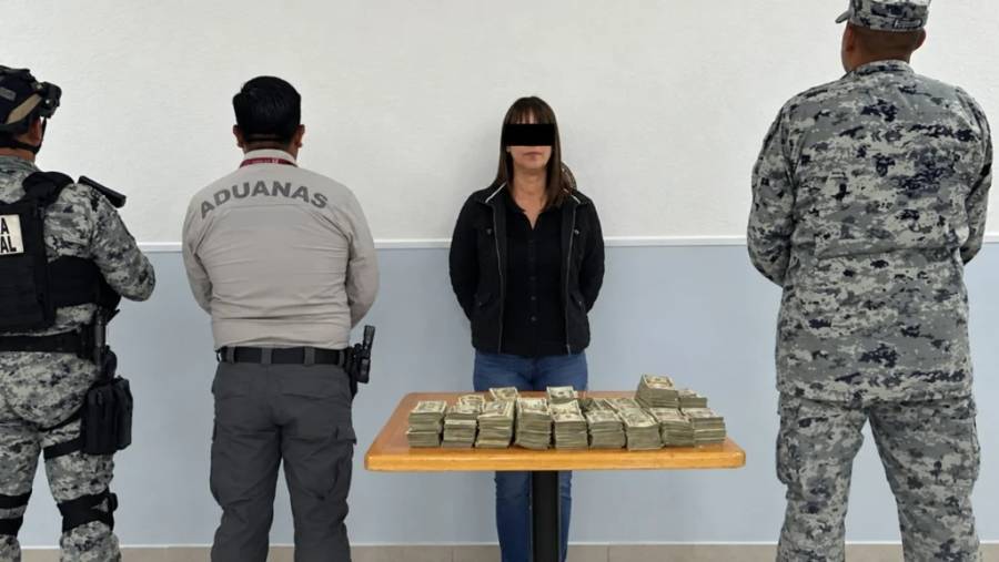 Decomisan más de 176 mil dólares en aduana de Tijuana; una persona fue detenida