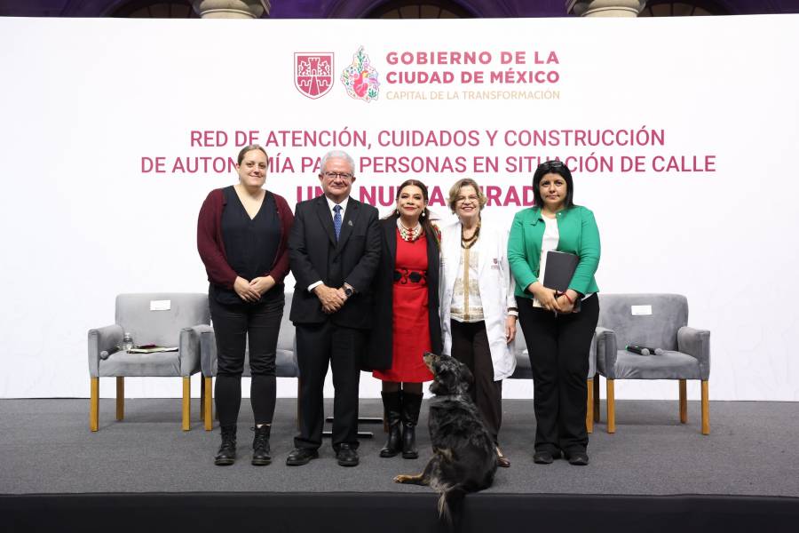 Presenta Clara Brugada Nueva Política Integral de Cuidados para Personas en Situación de Calle