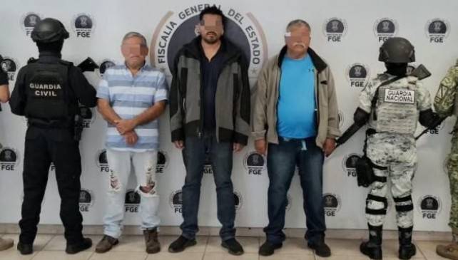 Detienen en Morelia a tres presuntos extorsionadores de transportistas