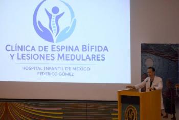Hospital Infantil de M&eacute;xico inaugura nueva Cl&iacute;nica de Espina B&iacute;fida y Lesiones Medulares