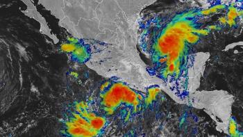 Tormenta tropical Sim&oacute;n amenaza con convertirse en hurac&aacute;n