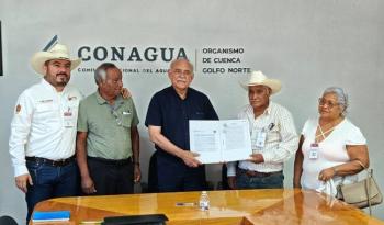 Conagua pone fin a m&aacute;s de cinco d&eacute;cadas de rezago hist&oacute;rico y contribuye a la justicia social en El Mante, Tamaulipas