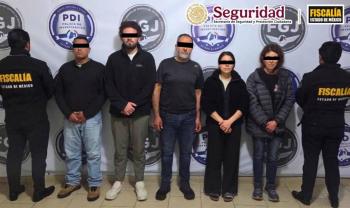 Detienen a exfuncionario de Michoac&aacute;n y cuatro presuntos c&oacute;mplices por red de extorsi&oacute;n con inteligencia artificial en Edomex