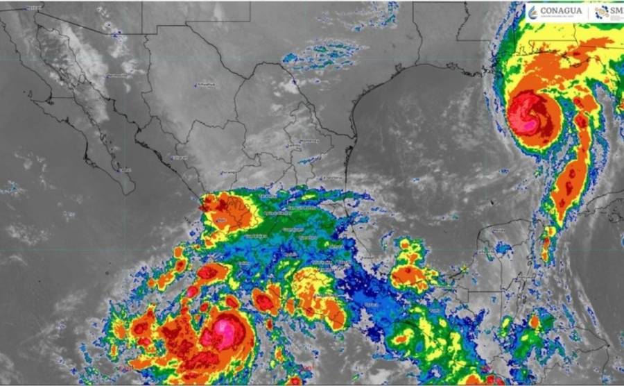 Huracán Simon se fortalece a categoría 2 y amenaza con impacto mayor en Jalisco y Colima