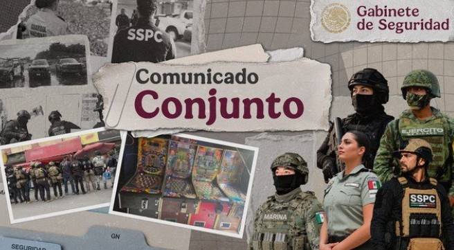 Aseguran 266 máquinas tragamonedas en Cuauhtémoc e Iztapalapa; hubo cinco cateos
