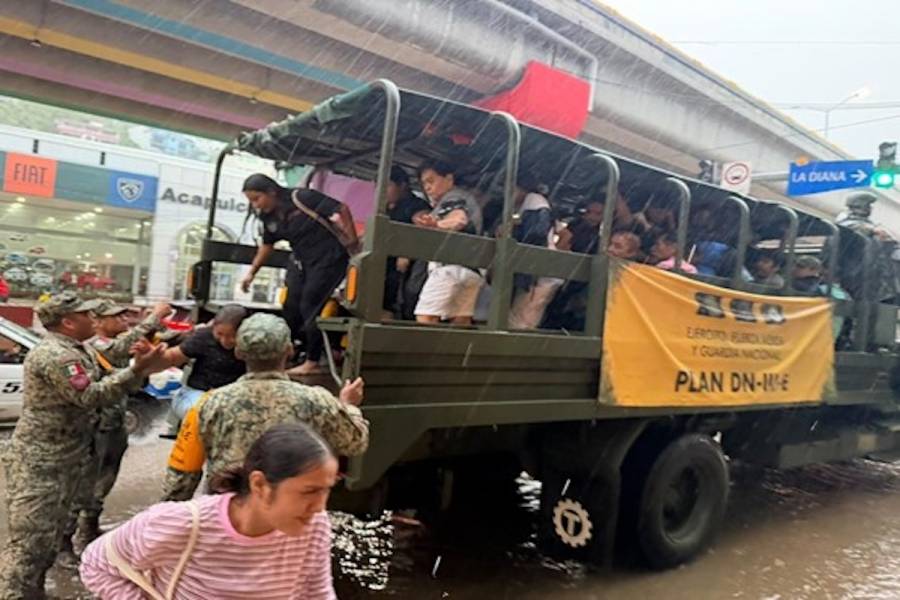 Despliegan 760 elementos del Plan DN-III-E en Guerrero ante avance del huracán Simon