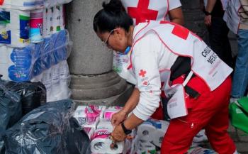 Cruz Roja despliega fuerza operativa de casi 600 rescatistas ante amenaza del hurac&aacute;n Simon y la tormenta Rachel