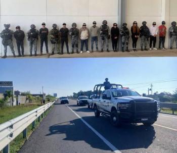 Operativo federal en Las Vegas deja 144 detenidos; golpean redes ligadas al C&aacute;rtel de Sinaloa y CJNG