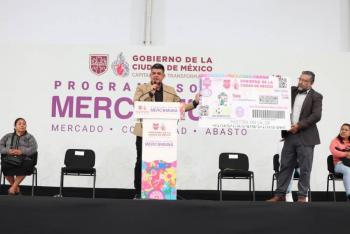 Gobierno de CDMX destinar&aacute; 1,600 millones de pesos a Mercomuna para apoyar a 600 mil familias y fortalecer el comercio local