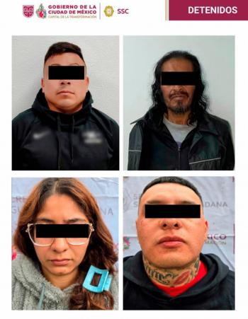 Caen cuatro presuntos distribuidores de droga en CDMX; aseguran m&aacute;s de 400 dosis durante cateos simult&aacute;neos