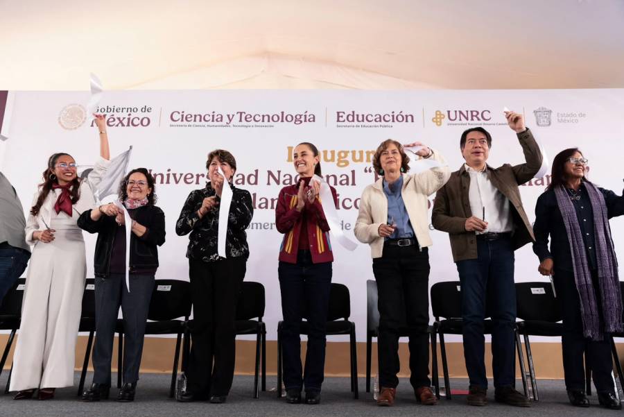 Sheinbaum anuncia ampliación de Universidad Rosario Castellanos en Edomex; educación combate violencia, dice