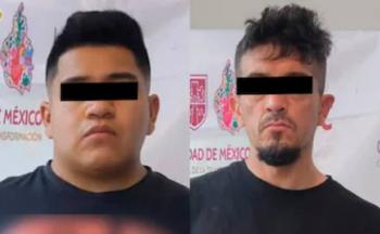 Detienen en Cuauhteacutemoc a dos hombres investigados por robo de autopartes en Atizapaacuten