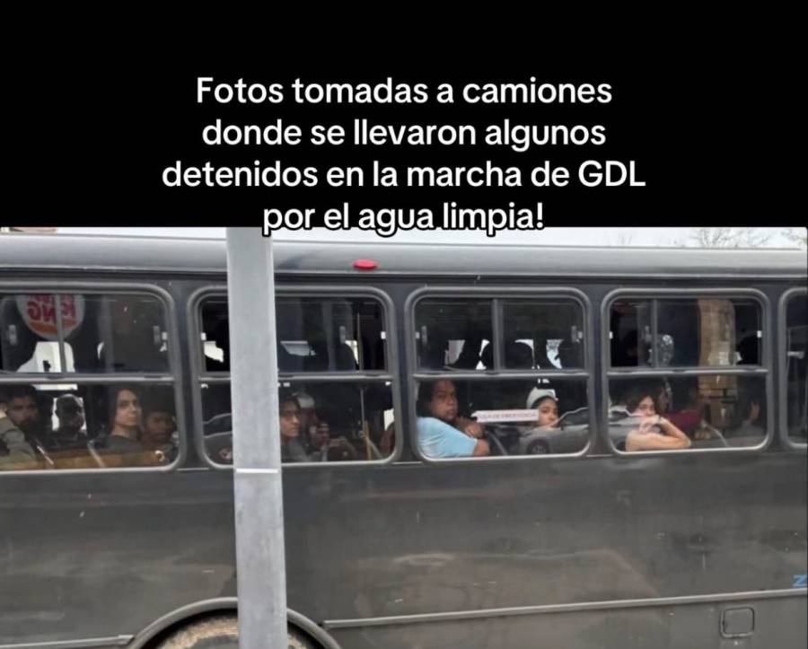 Sheinbaum rechaza represión en Guadalajara y pide acuerdo para resolver contaminación del agua.
