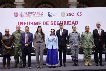 La Ciudad de M&eacute;xico con M&iacute;nimos Hist&oacute;ricos en la Baja de Delitos, lo que permiti&oacute; un aumento en los niveles de percepci&oacute;n de Seguridad en esta Capital: Clara Brugada