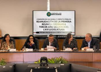Aprueban en comisiones Ley de Ingresos para 2027