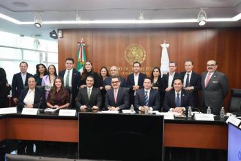 Harfuch defiende estrategia de seguridad ante el Senado; reporta avances en combate al crimen