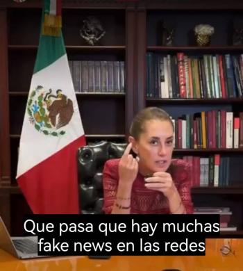 Presidenta se estrena como streamer; descarta prohibir redes sino retirar contenidos violentos
