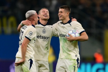 Brujas sorprende al Inter de Mil&aacute;n con una victoria por 4-3 en la Champions League