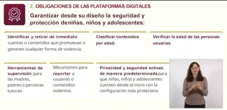 TikTok, Meta, X y otras plataformas aceptan retirar contenido violento contra menores; Sheinbaum firma decreto que entrará en vigor en 30 días