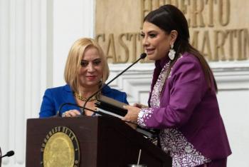 Clara Brugada destaca reducci&oacute;n de la pobreza y presenta nuevas iniciativas durante su Segundo Informe de Gobierno