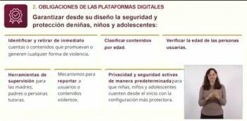 TikTok, Meta, X y otras plataformas aceptan retirar contenido violento contra menores; Sheinbaum firma decreto que entrar&aacute; en vigor en 30 d&iacute;as