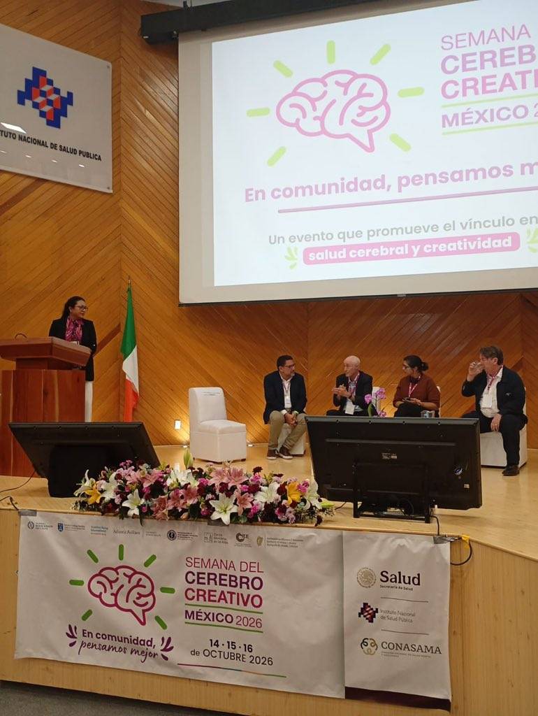 Instituto Nacional de Salud Pública inauguró la Semana del Cerebro Creativo México 2026