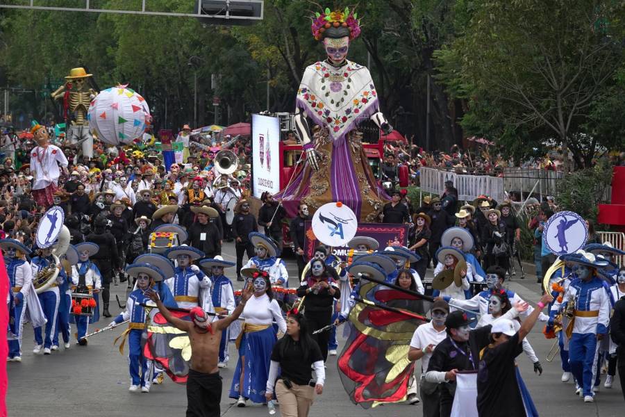 El Gran Desfile de Día de Muertos recorrerá Paseo de la Reforma hasta el Zócalo