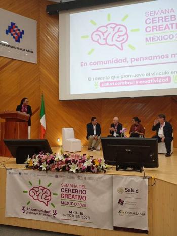 Instituto Nacional de Salud P&uacute;blica inaugur&oacute; la Semana del Cerebro Creativo M&eacute;xico 2026