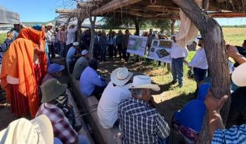Conagua INPI Gobierno de Sonora y autoridades tradicionales Yaquis revisan obras complementarias para la transferencia integral del DR 018