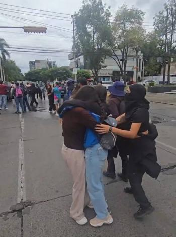 Presidenta ya revisa proyectos para atender crisis de agua en Jalisco, Segob procesos contra detenidos y CNDH abusos en marcha
