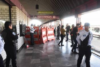 Metro restablece servicio habitual en la L&iacute;nea A tras bloqueo en Calzada Zaragoza