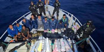 Condenan en El Salvador a tres mexicanos y cuatro ecuatorianos por tr&aacute;fico de m&aacute;s de una tonelada de coca&iacute;na