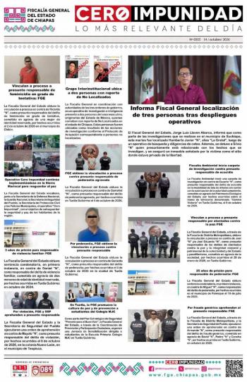 Localizan con vida a dos j&oacute;venes del Estado de M&eacute;xico reportados como desaparecidos en Chiapas