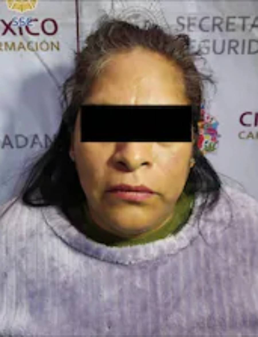 Detienen en Iztapalapa a mujer señalada por presunta distribución de drogas en reclusorios 