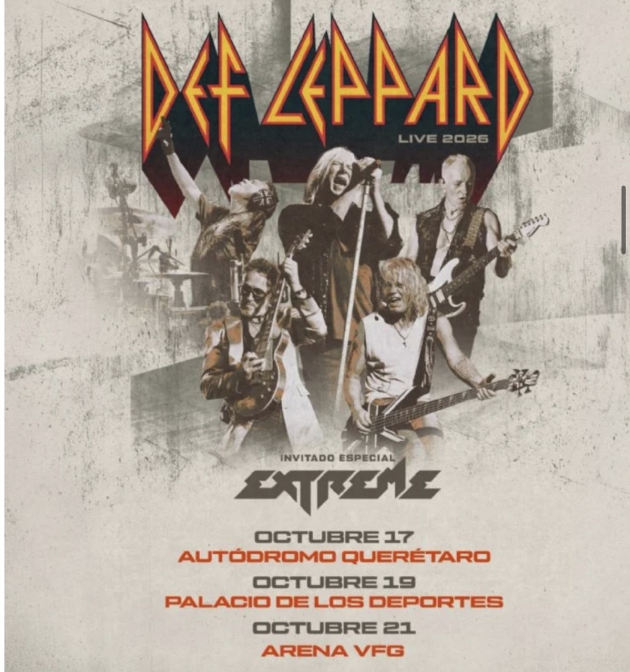 Def Leppard en CDMX: este es el posible setlist para su regreso al Palacio de los Deportes