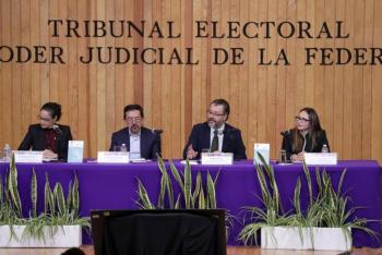 TEPJF plantea fortalecer la elecci&oacute;n judicial de 2028 a partir de la evaluaci&oacute;n del proceso de 2025