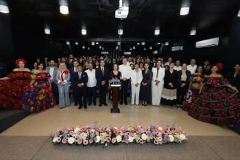 Yasm&iacute;n Esquivel destaca papel de los abogados como promotores de paz y justicia durante acto en Chiapas